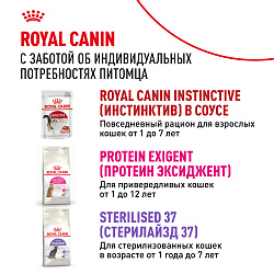 Royal Canin (Роял Канин) Инстинктив корм влажный для взрослых кошек в желе 85 г