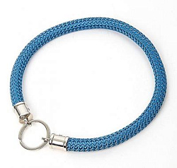 Шнурок для адресника 45 см (голубой) Viоldi