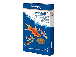 Зоомир гранулированный Гурман 1мм 30 г  493122
