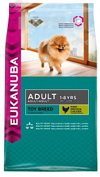 Eukanuba Эдалт Той Брид для взрослых собак миниатюрных пород 500 г