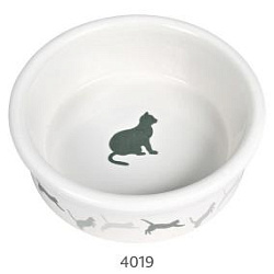 Миска керам. Кошка с рисунком 0,25 л. арт. 4019 Trixie