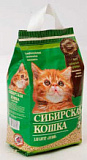 Наполнитель Сибирская кошка для котят Лесной древ гранулы 3 л 00024316