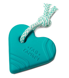 Игрушка для мелких собак Сердечко с веревкой 90*85 мм серия ГАВ ГАМЫЧ Гамма