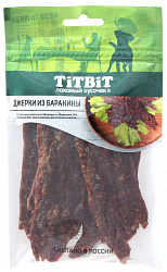 Джерки мясные из баранины Меню от Шефа (Новогодняя коллекция) 70 г TiTBit (поштучно)