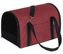 Сумка-переноска IDENTICA св/отр разм. M 43х29х29 PerseiLine СП-32 мелаж бордо