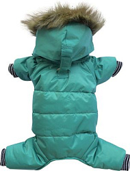 Комбинезон DoggyDolly 4 legs green hoodie W149 XS