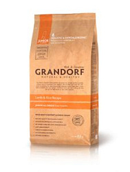 Grandorf (Грандорф) корм для собак юниоров всех пород Ягненок с рисом 1 кг