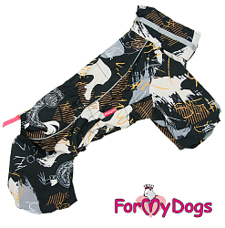 FOR MY DOGS Комбинезон коричневый для мальчиков р-р 14