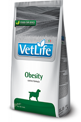 Farmina (Фармина) VET LIFE NATURAL DIET DOG OBESITY сухой корм для собак при ожирении 12кг