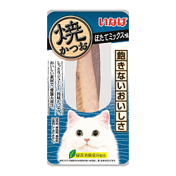 INABA Yaki Tuna лакомство для кошек филе тунца со вкусом морского гребешка, 12 г