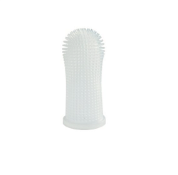 Зубная щетка-напальчник Finger Toothbrush 360  C силиконовая, 1 шт.M-PETS 