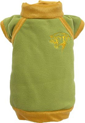 Куртка DoggyDolly W196 green tiger fleece S