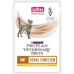 Purina Vet diets RENAL FUNCTION (NF) пауч с курицей д/кошек (промо 4 + 1)