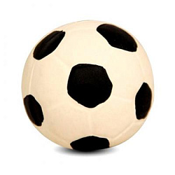 Игрушка для собак из латекса "Мяч футбольный" 60 мм 12151035 Triol