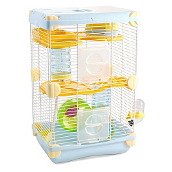 Клетка для мелких животных "Парк приключений" эмаль 275*205*425 мм 40691065 Triol