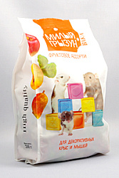 Вака "Милый грызун" фруктовое ассорти д/декоративных крыс и мышей 200 г. 70786