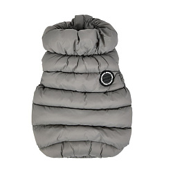 PUPPIA Жилет для собак, сверхлегкий "Vest A", серый, S (Южная Корея)