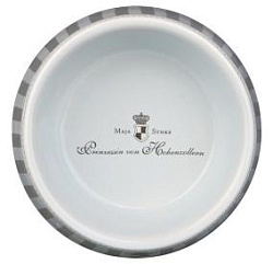 Миска для собак Princess 0,45 л 16 см керамика серый/белый 24586 Trixie