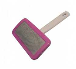 Пуходерка с поворот.ручкой малая (розовая) IC-1002 Hello Pet