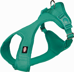 Шлейка Soft,ххs-хs 25-35 см/15мм бирюзовый 16246