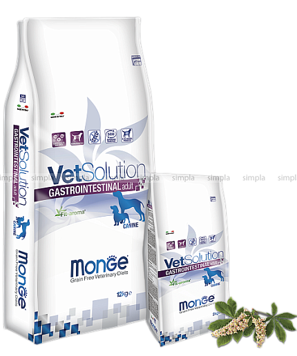 Monge VetSolution Dog Gastrointestinal диета для собак Интестинал 2 кг. 70081047