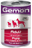 Gemon Dog консервы для собак паштет говяжий рубец 400 г 70387804
