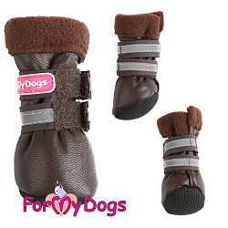 FOR MY DOG Сапоги зимние кофе ц/кр (0) FMD692-2021 