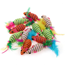 Игрушка для кошек "Мышь" 7,5 см Чистый котик