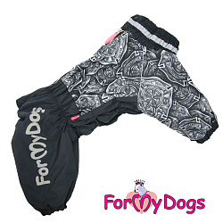 FOR MY DOG Комбинезон черный для мальчиков (С1) FW776/3-2019M