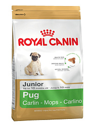 Royal Canin (Роял Канин) Корм сухой для щенков породы Мопс паппи 1,5 кг