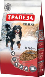 Трапеза Макси сухой корм для собак крупных пород 10 кг