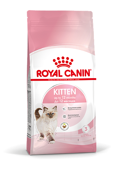 Royal Canin (Роял Канин) Kitten Корм сухой сбалансированный для котят в период второй фазы роста до 12 месяцев, 10 кг