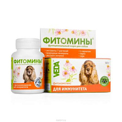 Фитомины для собак для иммунитета 50 г 544359