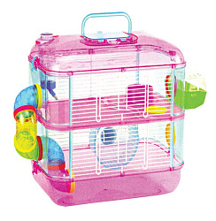 Клетка для мелких животных с переходами, эмаль 400*260*530мм 31003А 40691019 Triol