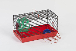 Клетка для джунгариков малая (с комплектом) 26*14*15 см 105 (Велес)