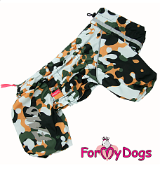 FOR MY DOG Дождевик милитари для мальчиков р-р 22 597SS-2022 M