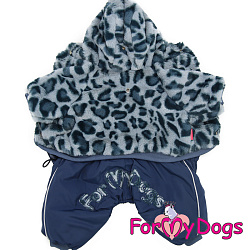 FOR MY DOG Комбинезон синий "Лео" для мальчиков (10chh) FW715-2019M