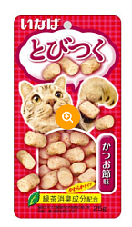 INABA Лакомство запеченое для кошек Tobitsuko со вкусом кацуобуси 25 г