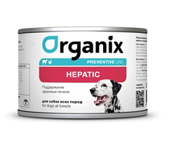 Organix Hepatic консервы для собак поддержание здоровья печени 240 гр 