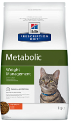 Hill's (Хиллс) вет.диета Metabolic коррекция веса для кошек 1,5 кг