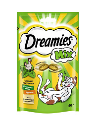 Dreamies микс курица + мята 140 г