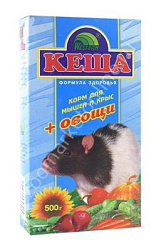 Кеша корм для мышей и крыс зерносмесь + овощи 500 г (170028)