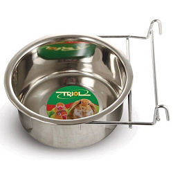Миска металлическая  с держателем 0,28 л /4402/ 30261045 Triol