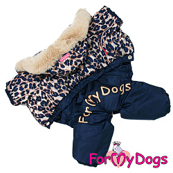 FOR MY DOG Комбинезон  "Лео" синий д/мальчиков  (18) FW859-2020 М