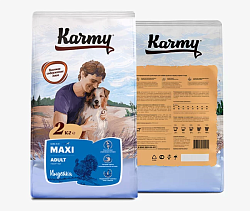 KARMY Макси Эдалт индейка для собак крупных пород старше 1 года 14кг