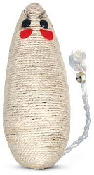Когтеточка из сизаля "Мышь" 32*11,5*9см арт.NT295A Triol