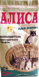Наполнитель Алиса для котят 4,6 л (упак.4шт.)