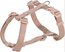 Шлейка Premium H-Harness s-м 42-60 см/15 мм, пудровый 203335 Trixie Шлейка Premium H-Harness s-м 42-60 см/15 мм, пудровый 203335 Trixie