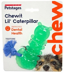 Petstages игрушка для собак Mini "Орка гусеница" 12 см  68118