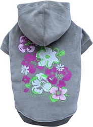 Hoodie flower grey DoggyDolly W255 M